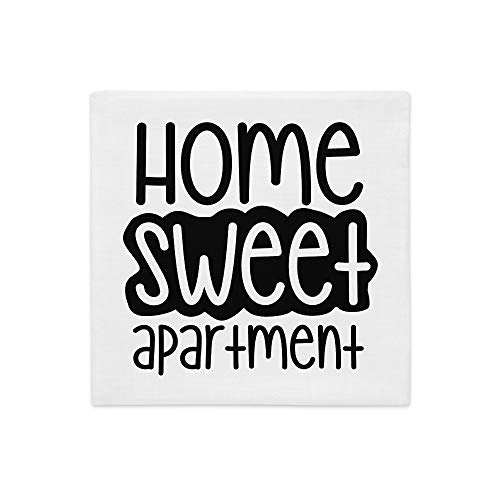 Home Sweet Apartment All-Over Print Premium Pillow Case | Cute Home Sweet Home Gift | First Apartment | Housewarming Gift | Housewarming Pillow | New Apartment | Home Sweet Home | Gift from Realtor