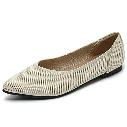 Image of Semwiss Women's Ballet Flats Comfortable Work Dressy Pointed Toe Shoes