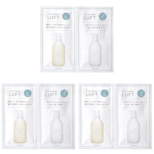 LUFT(���t�g) �V�����v�[&�g���[�g�����g �������T�C�Y ���C�X�g�^�C�v 1�� �T�{���̍��� PPT �A�~�m�_�V�����v�[ (× 3)