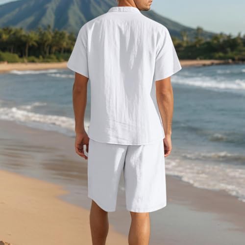 Ensemble homme été costume décontracté lavable en machine