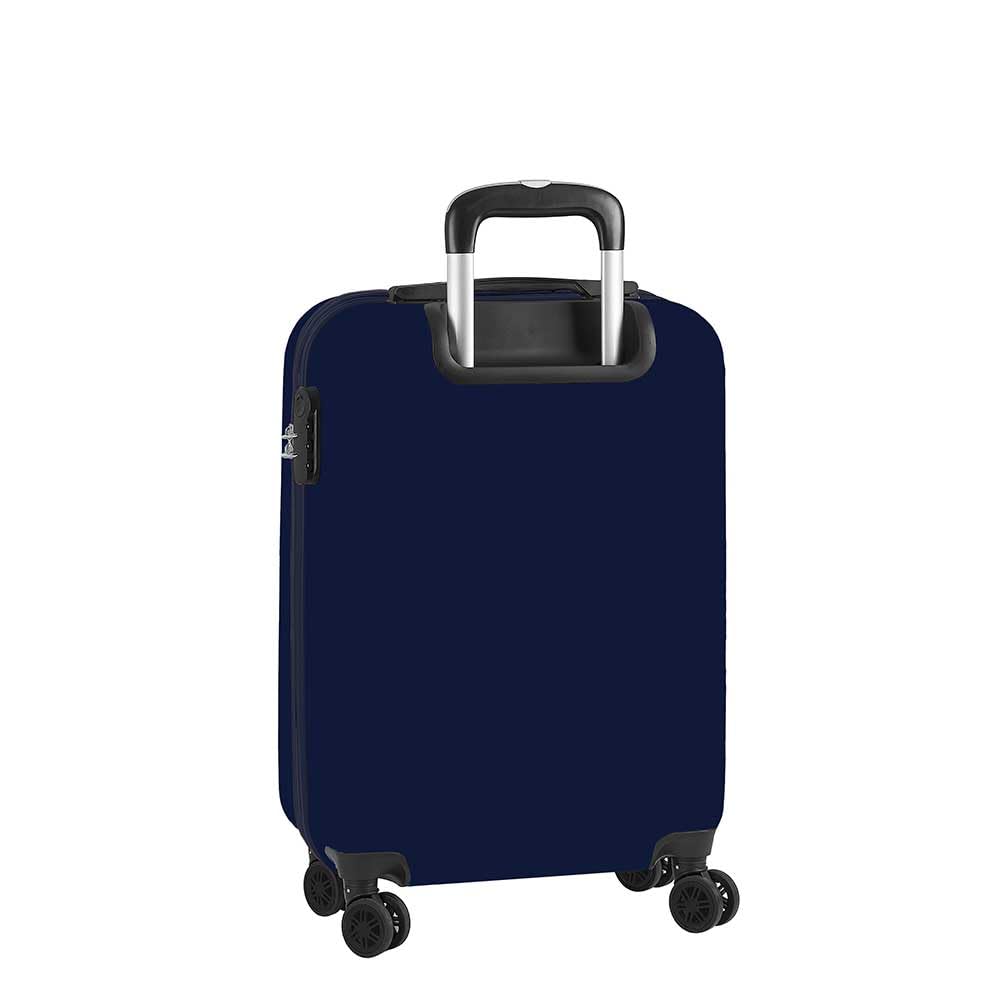 Safta | Maleta de Cabina 20″ Super Mario Mamma MIA, ABS + PC Resistente, 4 Ruedas Dobles 360º, Candado de Seguridad, Interior Forrado con Separador y Bolsillo de Red, Medidas 34,5x20x55 cm