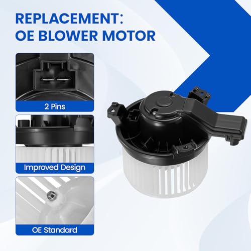 Image of HVAC Blower Motor 700333 Compatible with Honda CR-V Odyssey 2018-2023, Compatible with Subaru Crosstrek Impreza Legacy Outback 2020-2022, BM10102C, 72223FL00A, A /C Blower Motor Assembly