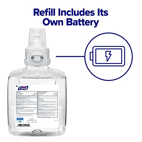 Image of Purell Healthy Soap Foaming Hand Soap Refill for CS CS8 Dispenser, 2 /Carton (7874-02)