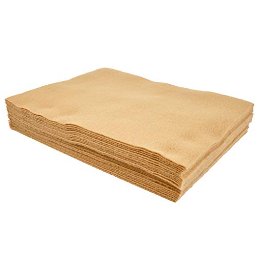 Kunin 9 X 12 Felt Multipack 24 Pack Cashmere Tan