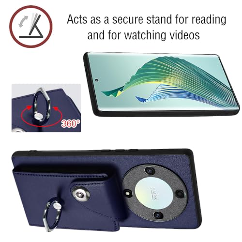 Housse Honor Magic 5 Lite avec porte-cartes pour simplifier vos déplacements - 6
