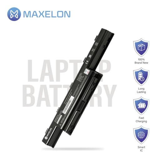Maxelon BIS Certified Rechargeable Compatible Laptop Battery for Acer Aspire 4739 4739Z 4741 4741G 4741Z Battery- (Black) - Image 4