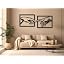 Set Di 3 Quadri In Metallo Moderni Con Motivi Floreali, Decorazione Elegante Per Soggiorno, Camera E Cucina