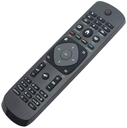 ALLIMITY 996590009443 398GR8BD1NEPHH Reemplace el Mando a Distancia por Philips TV 24PHH4000/88 24PHH4109/88 32PHH4100/88 32PHH4319/88 2PFK4109/12 32PFK5300/12 42PFK6559/12 43PUH4900/88 47PFK6309/12