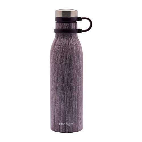 Contigo Matterhorn Water bottle with Thermalock insulation, BPA-free stainless steel bottle with screw cap, leak-proof drinking bottle, keeps beverages up to 24h cold / up to 10h hot, 590 ml