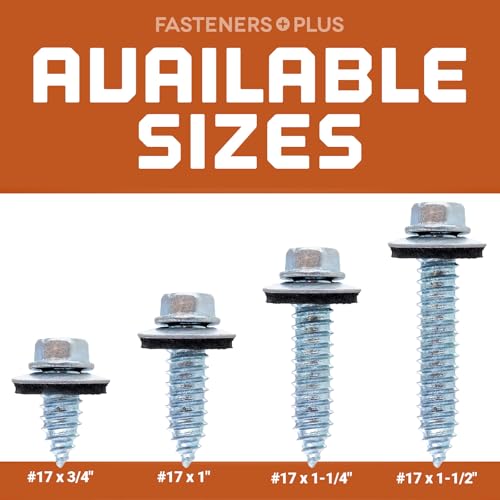 Tornillos Autorroscantes #17 x 1.5 pulg. Galvanizados Pack 250 miniatura 5