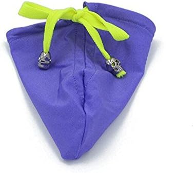 GEOOT Men's Sexy Bikini G-Strings T-Back Underwear Briefs (Purple)