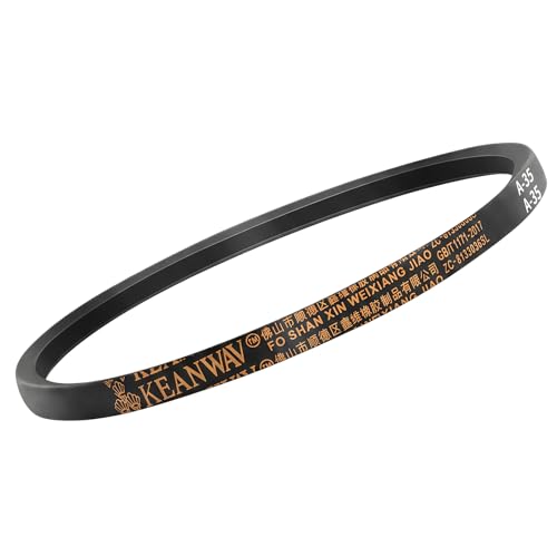 Image of A35 Drive V-Belt, 35 inch Inner Circumference | 890mm, 4L370, Classic Wrapped Rubber, Drive Transmission Belt, for Industrial Agricultural Machine