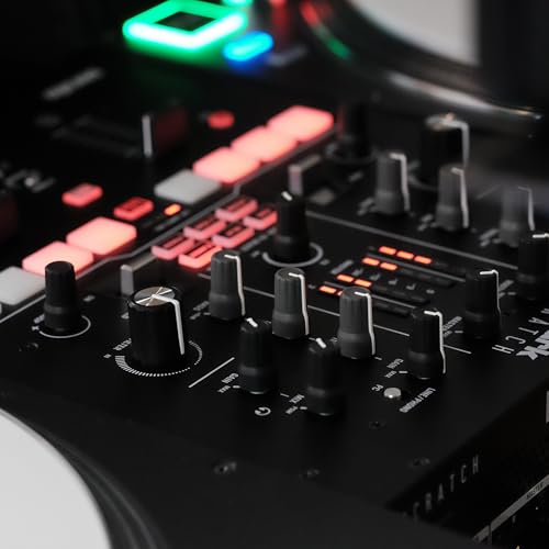 Table de mixage deejaying 2 canaux Numark Scratch contrôleur DVS matériel mixage audio