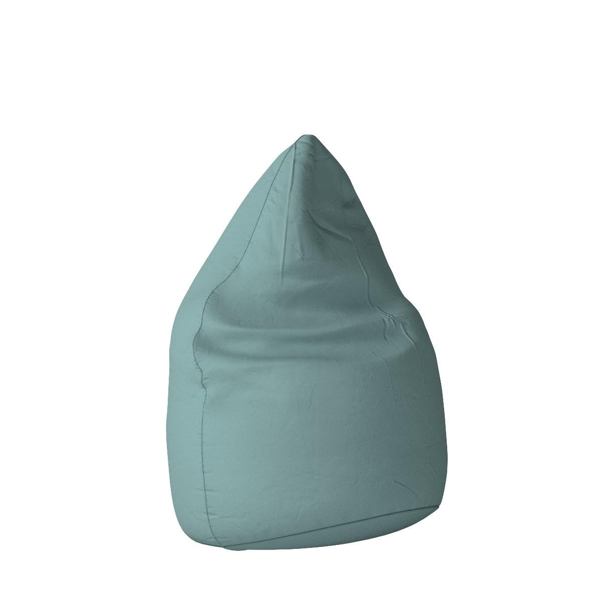 Lumaland Sitzsack Luxury XL Plus 85x65cm | Microvelours Beanbag mit extra weichem & robustem Stoff | Für Erwachsene & Kinder| Ideal geeignet für Kinderzimmer | Sessel & Stuhl Bean Bag [Türkis]