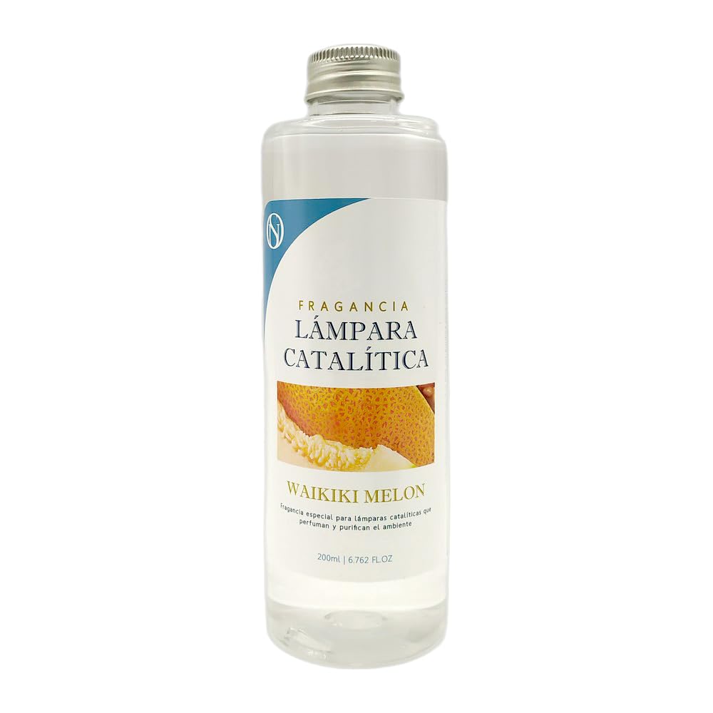 Pack Ahorro 2X Fragancias para Lámpara catalítica 200ml: Aroma Waikiki Melon. Disfruta de tu Aroma Favorito Durante más Tiempo.