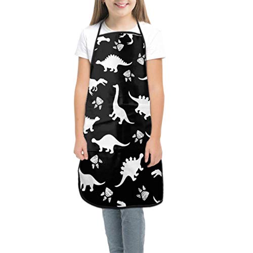 Chefs Apron Cute Kids For Girls Boys Kids Art Apron For Boys Girl Apron For Kids Waterproof With Pocket For Cooking Baking Painting And Party