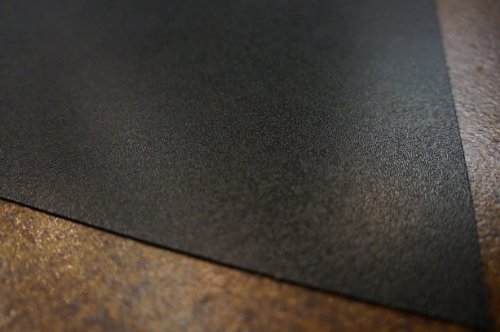 2 Large Black Abs Plastic Sheet 24X24X1/25 (0.04") Car/Audio/Interior/Cover/Customize #TOP2