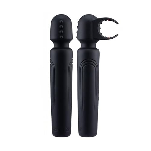 Big Wrench Av Vibrator Unisex Sex Toys Tool Fun BDSM Masturbator Massage Stick Sex Slave Training Forced Erection Adult Products,6-Speed Variable Frequency Vibration (Black) - Black