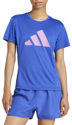Image of adidas Women's Polyester Geometric Regular Fit T-Shirt