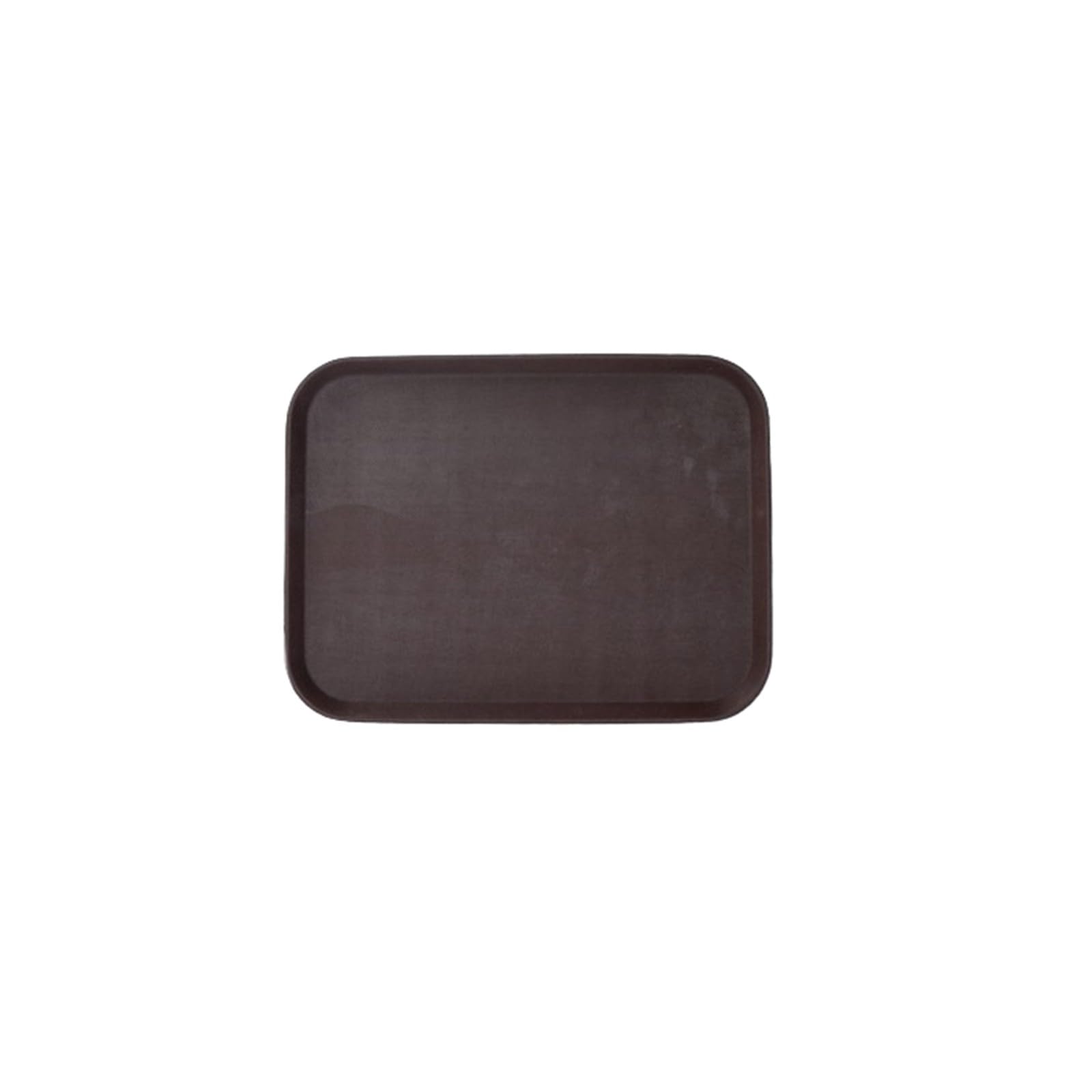 Paquete de 2 bandejas antideslizantes para servir, bandeja cuadrada para camarero para bebidas, comida y cócteles, ideal para bar, hotel y cafetería de comida rápida, 51,5 x 38 cm, y elegante