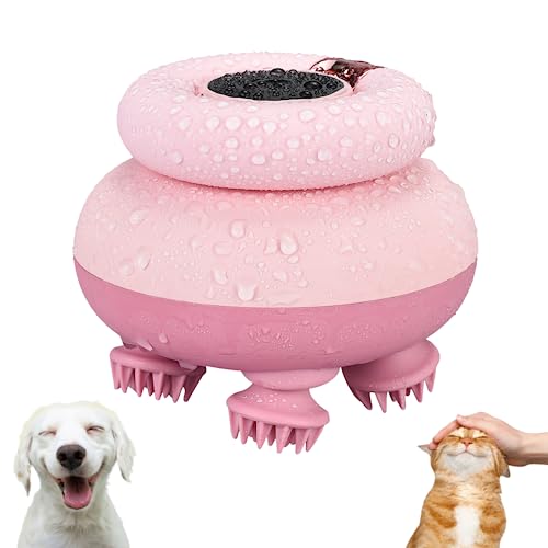 Homesnew Electric Cat Head Massager Cordless Pet Massager With Ipx7 Waterproof Level, Non-Slip Silicone Grip Head Massager Tp Relieve Tense Muscles And Stiffness (Pink) #TOP10