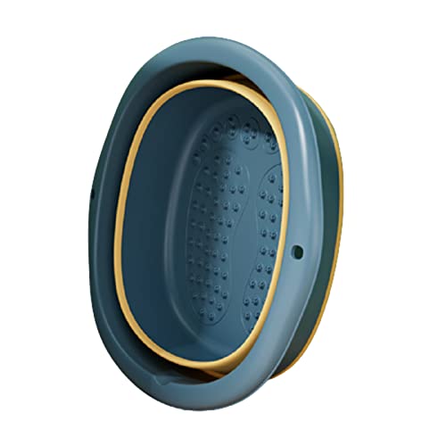 Cubeta Plegable para Spa de Pies VALINK Azul Amarillo miniatura 1