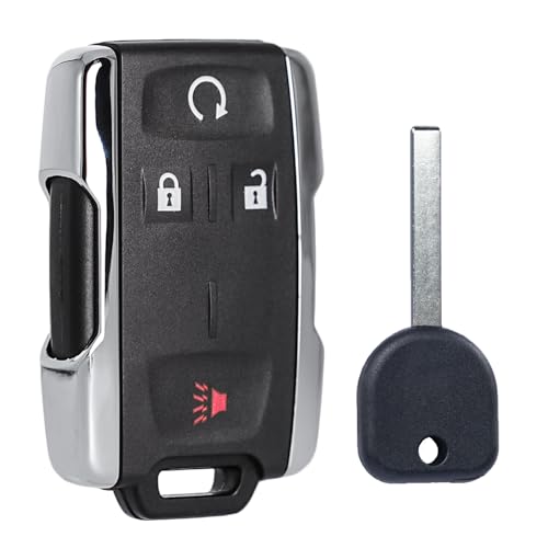 Clé d'allumage HU100 transpondeur 46 pour clé GMC Sierra et Chevy Silverado 2014-2022