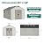 Devoko 10x14 FT Plastic Storage Shed with Floor, Resin Tool Garden Shed with Windows & Lockable Door, Outside Large Storage Shed for Patio Backyard Lawn, Beige