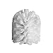 Produktbild SEVENHOPE WC Bürstenkopf, Toilettenbürsten, Ersatzbürstenkopf Durchmesser 7 cm, Plastik, Weiß, 7cm