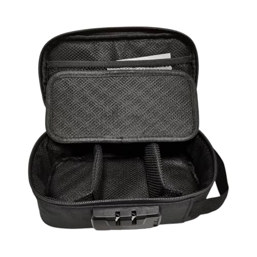 Borsa a prova di odore con serratura a combinazione contenitore a di borsa a di adatta in tasca e regalo per uomini e donne custodia da viaggio inodore