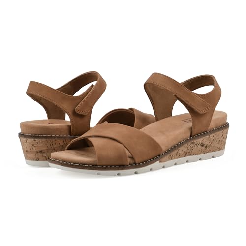 White Mountain Women's Tinna Cork Wedge Sandal