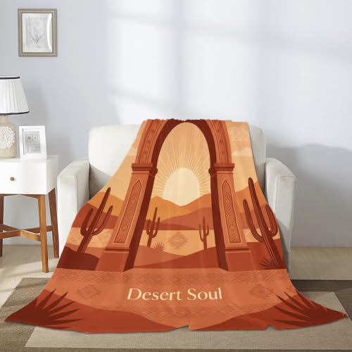 Couverture en peluche douce 127x152 cm pour lit et canapé