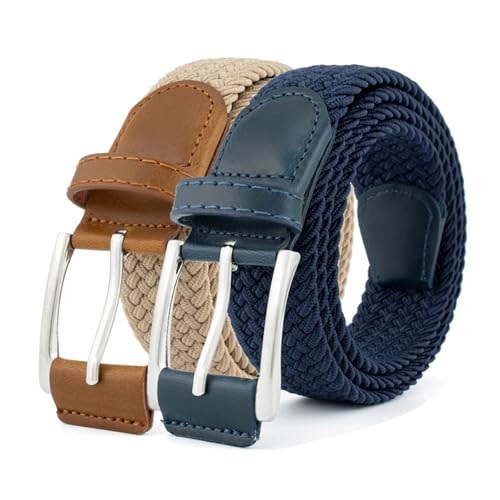 for Men Women Casual Jeans Canvas Multifunctional Outdoor Belt(Black)2