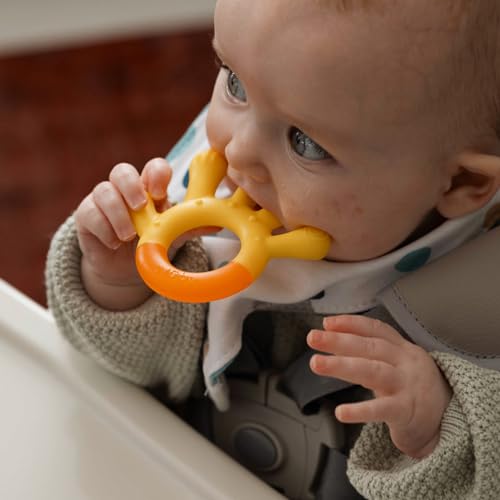 Image of Nuby Three Step Teether Set | 3 Pack | 3m+ | Soft and Hard Teething Surfaces (Pack of 6)
