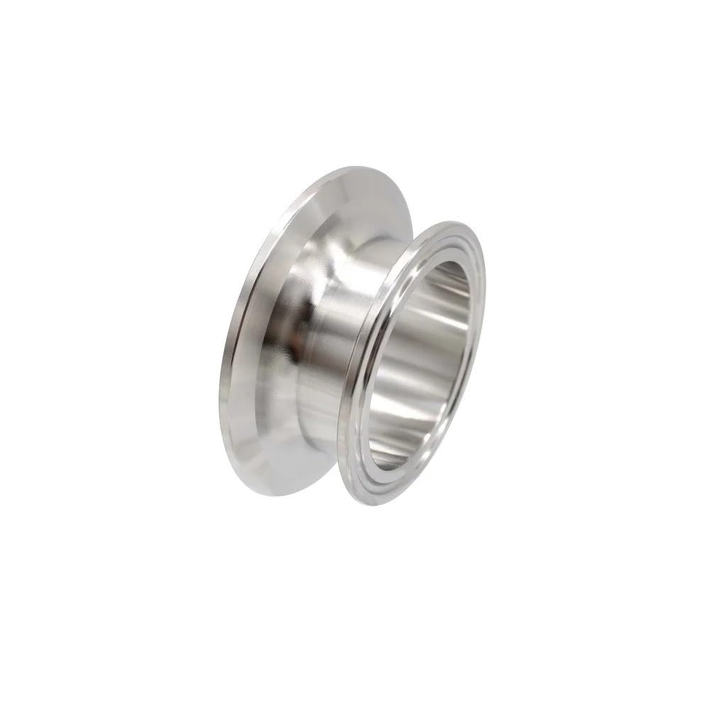 Acoplamiento reductor de virola de triple abrazadera de acero inoxidable 304 de 2 pulgadas x 1,5 pulgadas - Accesorio duradero for transferencia de fluidos(77.5mm-91mm)