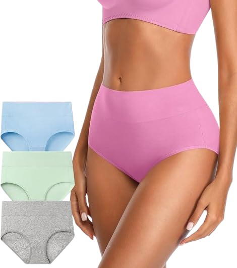Women's Medium Coverage Super Combed Cotton Mid Waist Bikini-image-49