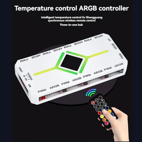 Concentrador Ventilador PWM para PC que soluciona cables sueltos y calor 4