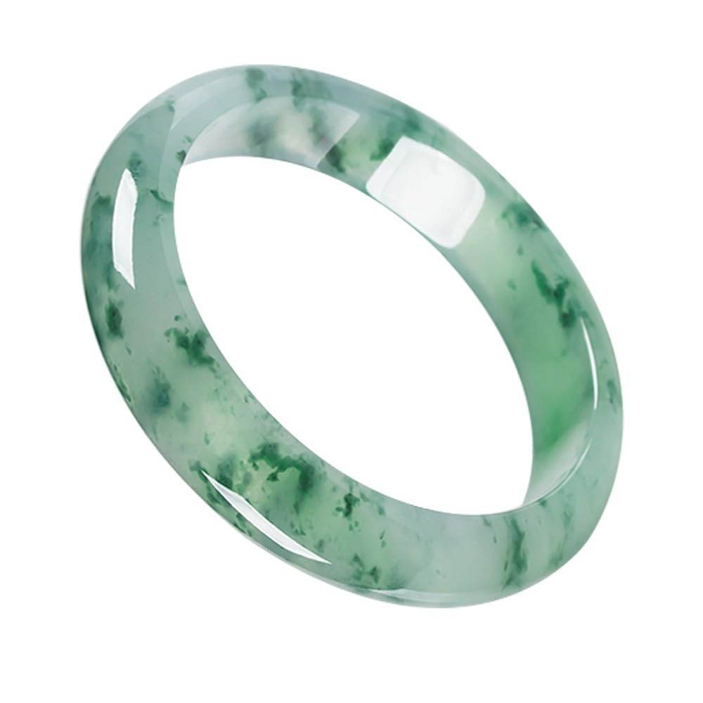 URED Natural Jade Bangle Bracelet For Women Good Luck Bangle Green Real Jade Bracelet Healing Bracelet Chinese Feng Shui Bracelet For Birthday