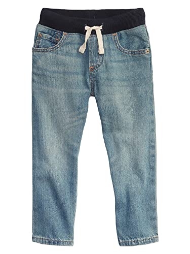 Image of GAP baby-boys Rib Waist Pull-on Khaki Chino Pant