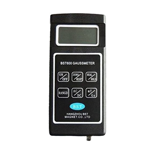 Image of BST-600 Gauss Tesla Meter, AC /DC Magnetic Field Detector for Magnet, Motor & Industrial Testing