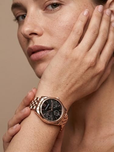 Image of AMERICANVIBER Rose Gold Women Watches | Girl Watch | Watch for Women | Diamond Studed | Premium Design | Trendy Fashionable | Under 499
