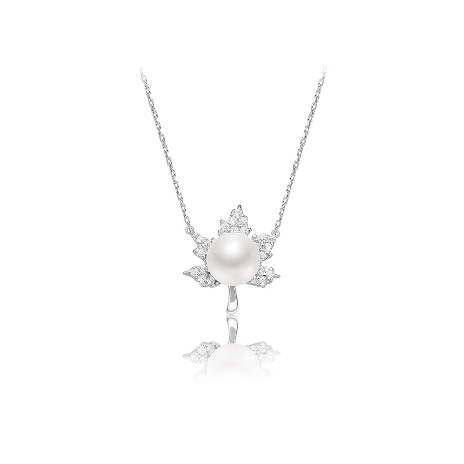 Chaîne à pendentif en perles d'eau douce, cadeau femmes - 8