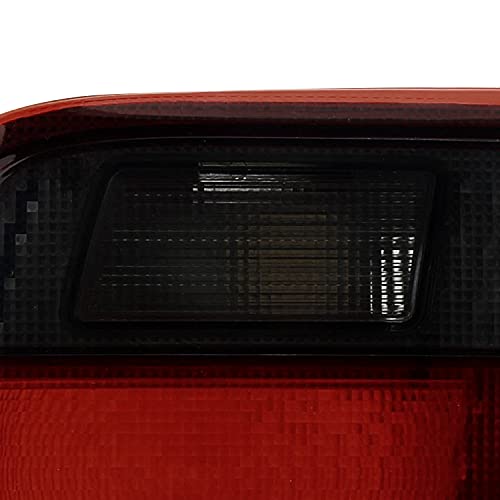 Spec-D Tuning Red Smoke Lens Tail Lights Compatible With 1992-1995 Honda Civic 2 Door Coupe Models1992-1995 Honda Civic 4 Door Sedan Left + Right Pair Assembly #TOP7
