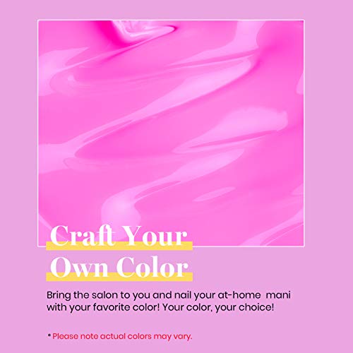 Beetles Gel Nail Polish Poppy Pink Neon Color #TOP4