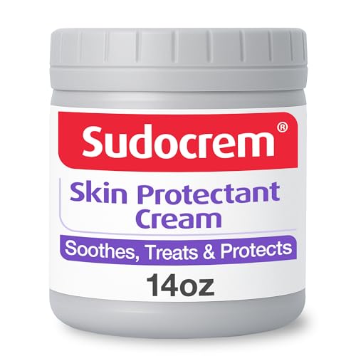 Image of Sudocrem Diaper Rash Cream for Baby's Skin, Triple Action Diaper Rash Paste that Soothes, Treats and Protects, 15.29% Zinc Oxide Cream - 14oz (400g)