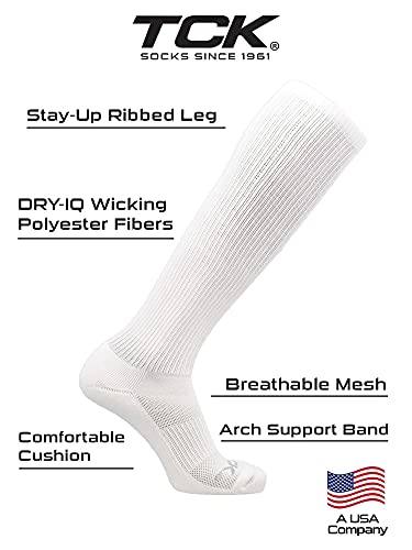Over the Calf Work Socks for Men and Women 9-11 10-13 13-15 Moisture Wicking Tall Cushioned Knee High Boot Socks 6-pack2