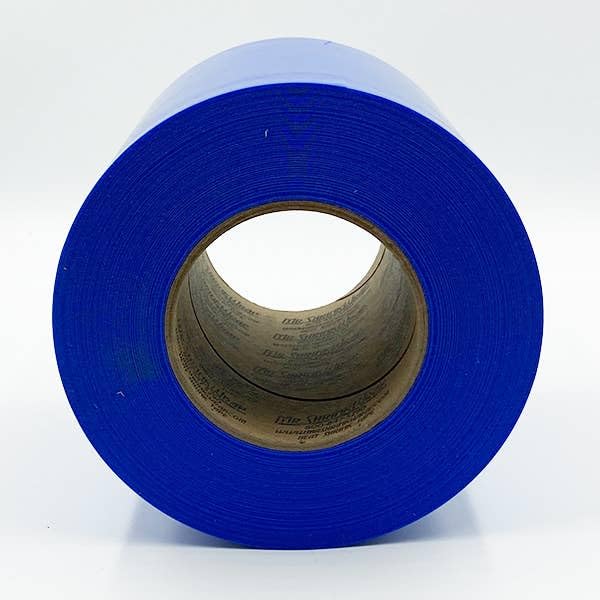 Mr. Shrinkwrap Roll of 6" X 180' Shrink Film Tape - Blue - MSW-706B