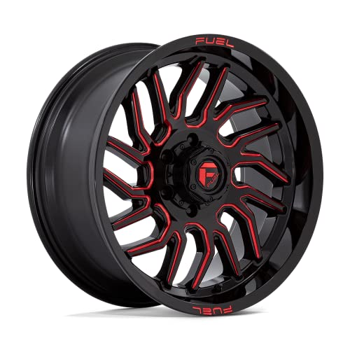 D808 20X9 6X5.5 G-BLK MILL-RT 1MM Custom Wheel