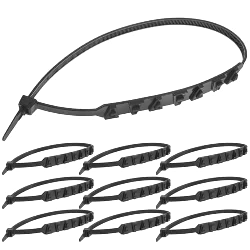 Cabilock 10pcs Winter Car Accessory Motorcycle Tire Chain Slip Chain Snow for Tires Sturdy Grade Construction