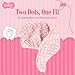 The Vintage Cosmetic Company Hair Turban Pink Polka Dots, Soft Microfibre Hair Wrap for Women and Girls, Absorbs Moisture Faster and Reduces Drying Time with a Vintage Touch